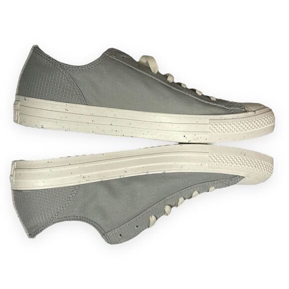 Converse CTAS Chuck Taylor All Star Ox Sneakers Shoes Gray Unisex Low Tops - Picture 6 of 14